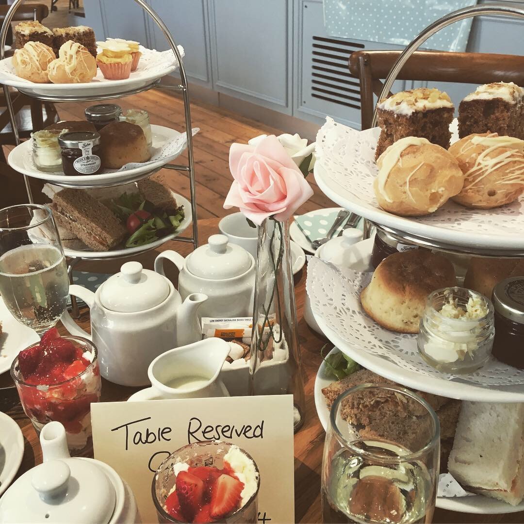 Cream tea at shire hall 